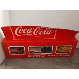 Coca Cola Vehicle Collection Die-Cast Metal Toy Vehicles Made in England Hartoy